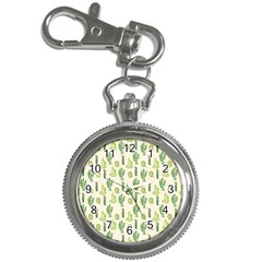 Cactus Pattern Key Chain Watches by goljakoff