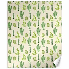 Cactus Pattern Canvas 16  X 20  by goljakoff