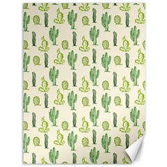 Cactus Pattern Canvas 36  X 48  by goljakoff