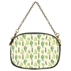 Cactus Pattern Chain Purse (two Sides) by goljakoff