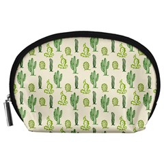 Cactus Pattern Accessory Pouch (large) by goljakoff