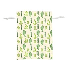 Cactus Pattern Lightweight Drawstring Pouch (m) by goljakoff