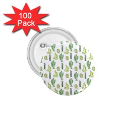 Cactus Pattern 1 75  Buttons (100 Pack)  by goljakoff