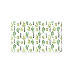 Cactus Pattern Magnet (name Card) by goljakoff