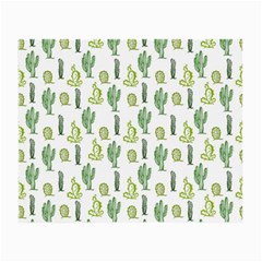 Cactus Pattern Small Glasses Cloth (2 Sides) by goljakoff