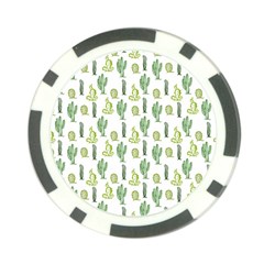 Cactus Pattern Poker Chip Card Guard (10 Pack) by goljakoff