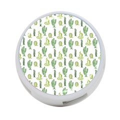 Cactus Pattern 4-port Usb Hub (one Side) by goljakoff