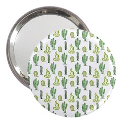 Cactus Pattern 3  Handbag Mirrors by goljakoff