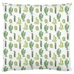 Cactus Pattern Standard Flano Cushion Case (two Sides) by goljakoff