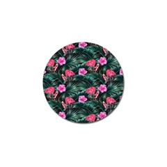 Pink Flamingo Golf Ball Marker (4 Pack) by goljakoff