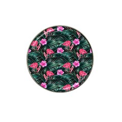 Pink Flamingo Hat Clip Ball Marker (4 Pack) by goljakoff