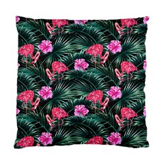 Pink Flamingo Standard Cushion Case (one Side) by goljakoff