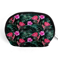 Pink Flamingo Accessory Pouch (medium) by goljakoff