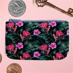 Pink flamingo Large Coin Purse Front