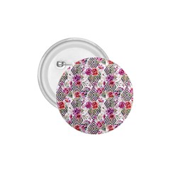 Geometric Flowers 1 75  Buttons by goljakoff