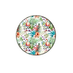 Tropical Flamingos Hat Clip Ball Marker by goljakoff