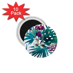 Tropical Flowers 1 75  Magnets (10 Pack)  by goljakoff