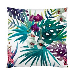 Tropical Flowers Standard Cushion Case (two Sides) by goljakoff