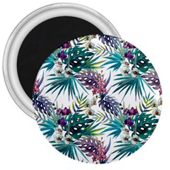 Tropical Flowers 3  Magnets by goljakoff