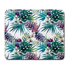 Tropical Flowers Large Mousepads by goljakoff