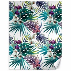 Tropical Flowers Canvas 18  X 24  by goljakoff