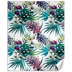 Tropical flowers Canvas 11  x 14  10.95 x13.48  Canvas - 1