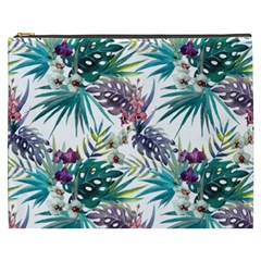 Tropical flowers Cosmetic Bag (XXXL)