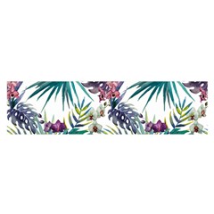 Tropical Flowers Satin Scarf (oblong) by goljakoff