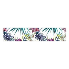 Tropical flowers Velvet Scrunchie