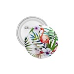 Tropical flamingo 1.75  Buttons Front