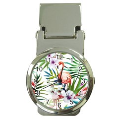 Tropical Flamingo Money Clip Watches by goljakoff