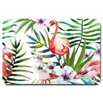 Tropical flamingo Large Doormat  30 x20  Door Mat