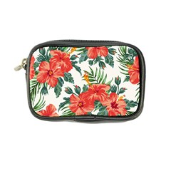 Red Flowers Coin Purse by goljakoff