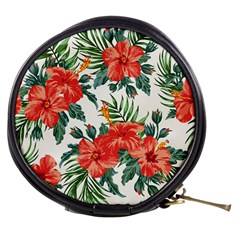 Red Flowers Mini Makeup Bag by goljakoff