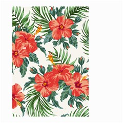 Red Flowers Small Garden Flag (two Sides) by goljakoff