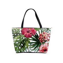 Monstera Flowers Classic Shoulder Handbag by goljakoff