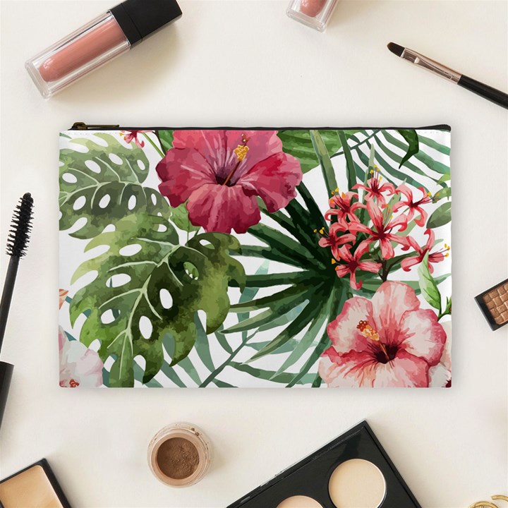 Monstera flowers Cosmetic Bag (Large)