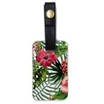 Monstera flowers Luggage Tag (one side) Front