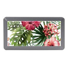 Monstera Flowers Memory Card Reader (mini) by goljakoff