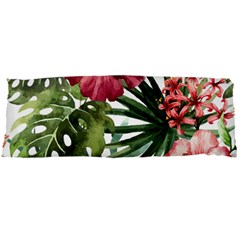 Monstera Flowers Body Pillow Case Dakimakura (two Sides)