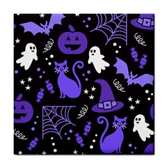 Halloween Party Seamless Repeat Pattern  Tile Coaster