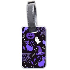 Halloween Party Seamless Repeat Pattern  Luggage Tag (one Side)