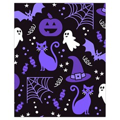 Halloween Party Seamless Repeat Pattern  Drawstring Bag (small)