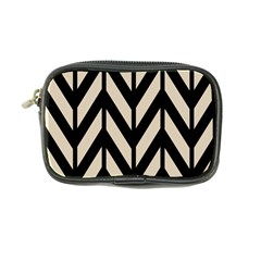 Chevrons Beige/noir Coin Purse by kcreatif