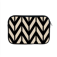 Chevrons Beige/noir Apple Macbook Pro 15  Zipper Case by kcreatif