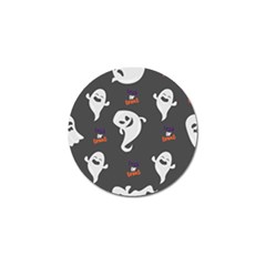 Halloween Ghost Trick Or Treat Seamless Repeat Pattern Golf Ball Marker (10 Pack) by KentuckyClothing