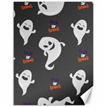 Halloween Ghost Trick or Treat Seamless Repeat Pattern Canvas 12  x 16  11.86 x15.41  Canvas - 1