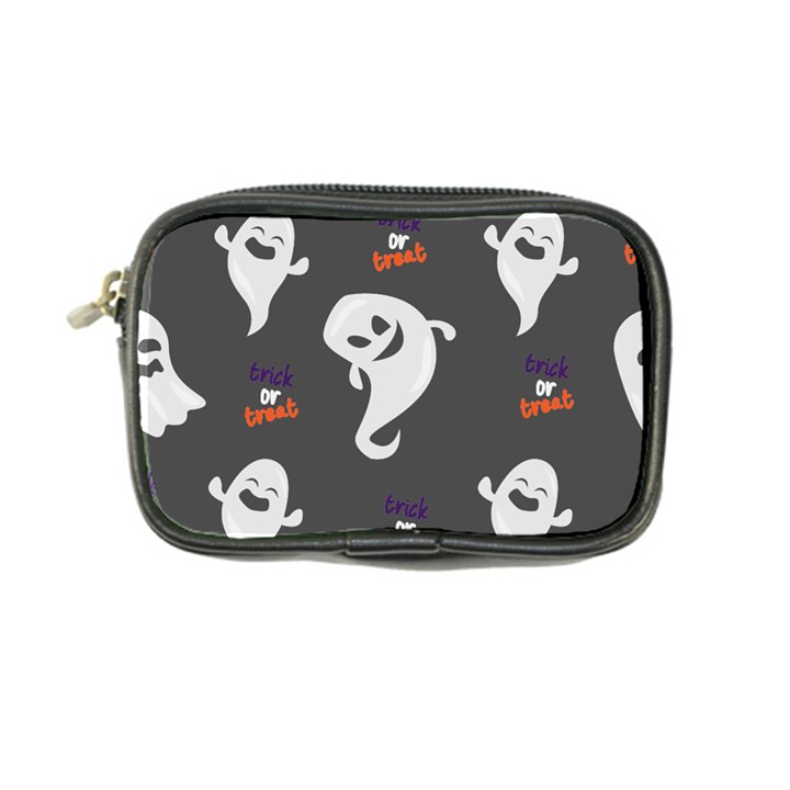 Halloween Ghost Trick or Treat Seamless Repeat Pattern Coin Purse