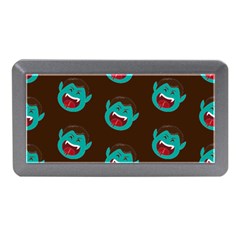 Frankenstein Halloween Seamless Repeat Pattern  Memory Card Reader (mini) by KentuckyClothing