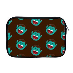 Frankenstein Halloween Seamless Repeat Pattern  Apple Macbook Pro 17  Zipper Case by KentuckyClothing